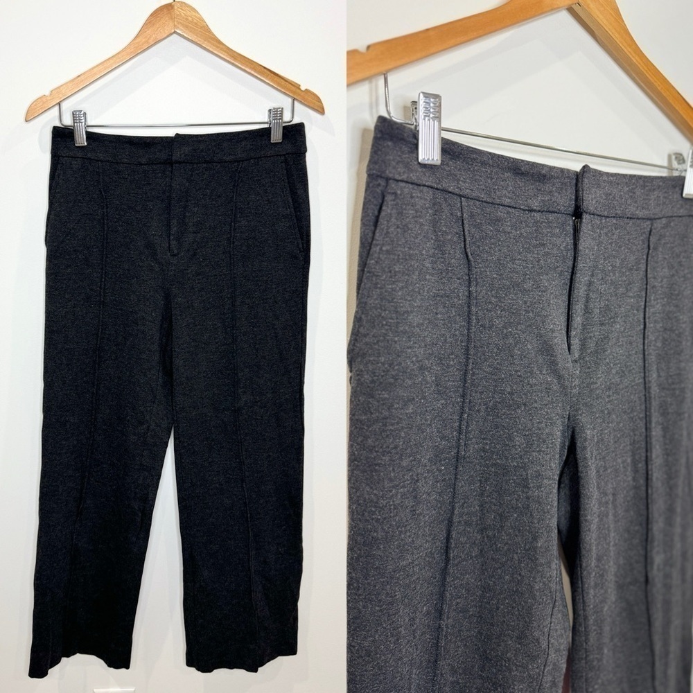 J. Crew Women's Heather Gray High Rise Pants (sz 2)